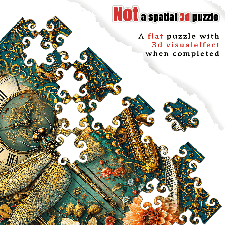 Insect Poetry - Morphing Lenticular Puzzle