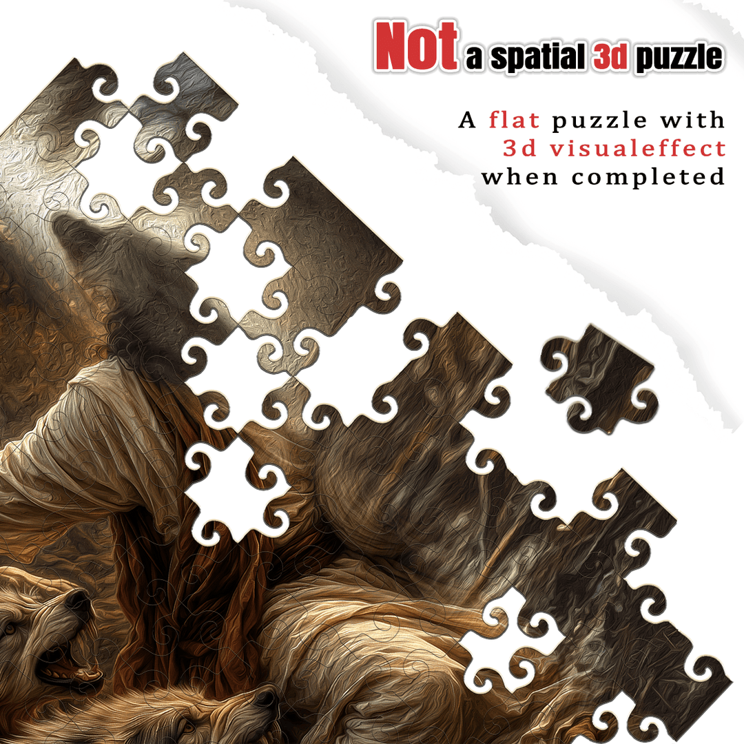 Jesus' sheep - Morphing Lenticular Puzzle