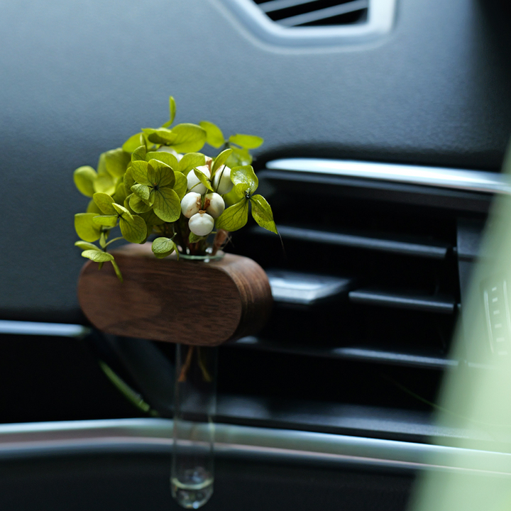 New Style Car Flower Arranger & Magnetic Straw Vase
