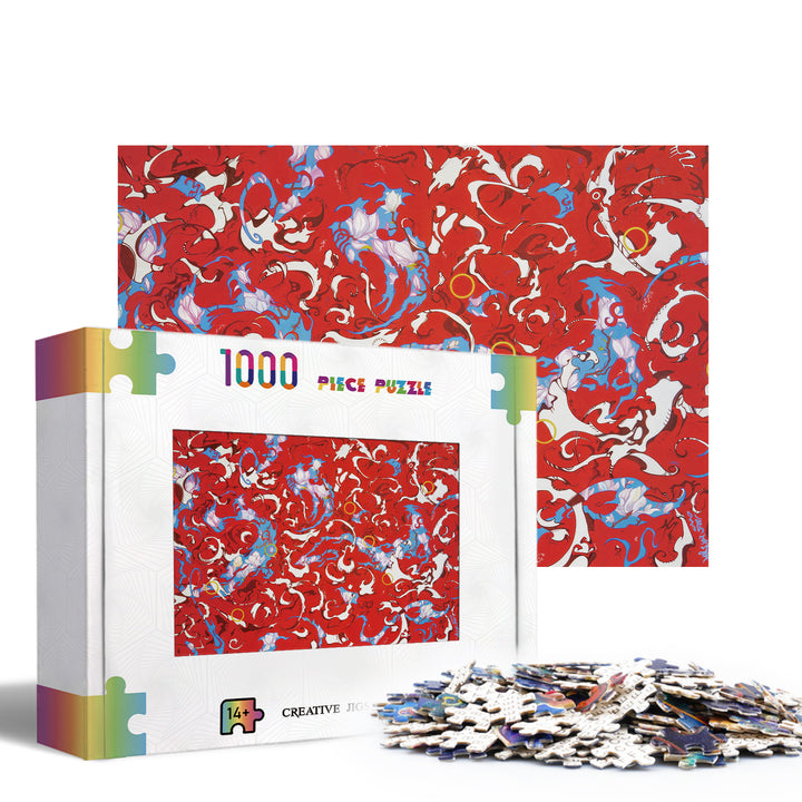 Zhen Shi Ji: Chu Yun (True Records · Echoes of Chu) – 1000 Piece Art Puzzle by Henry Zhang