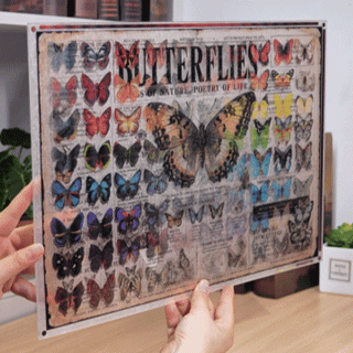 Butterfly Journa - Morphing Lenticular Puzzle