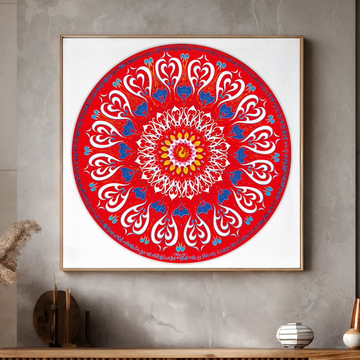“Xi: Imperial Seal” – 1000-Piece Round Art Puzzle by Yuxi Zhang