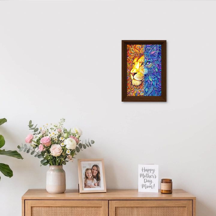 The Lion Within - Morphing Lenticular Puzzle