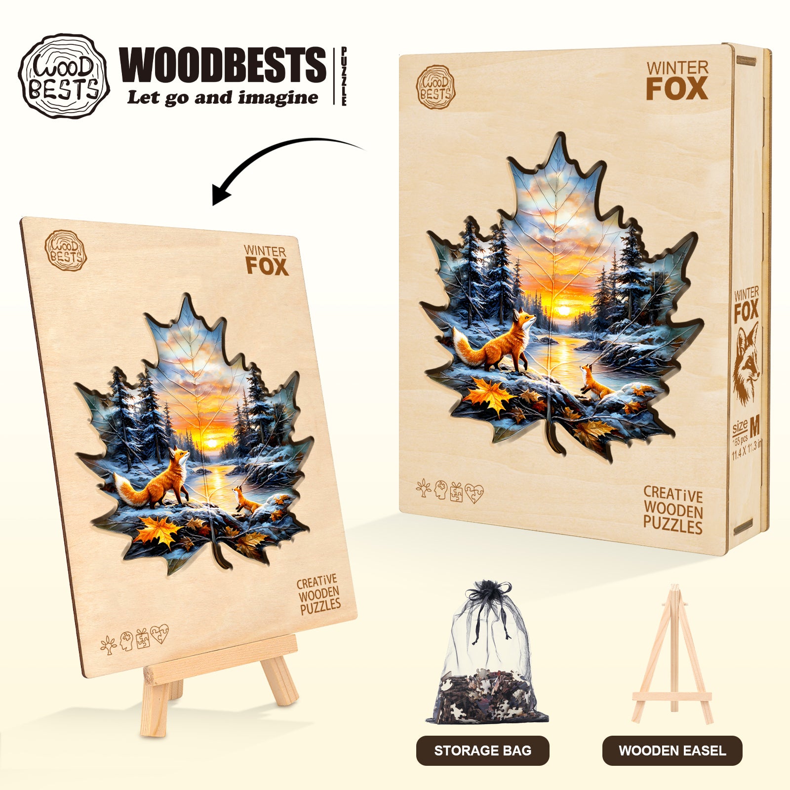 Winterfuchs Puzzle