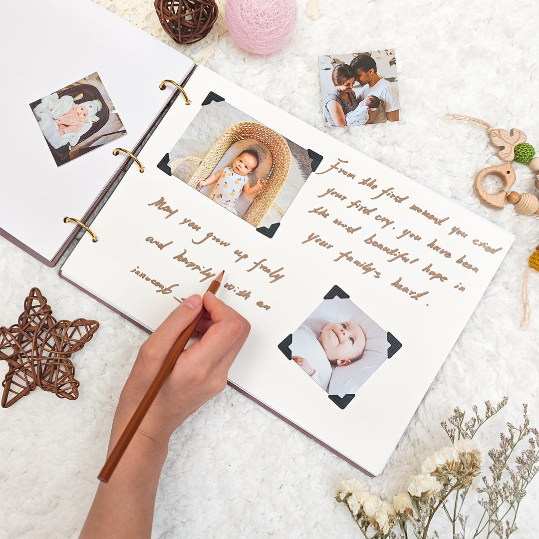 Personalized Baby Photo Album - Baby Memory Book