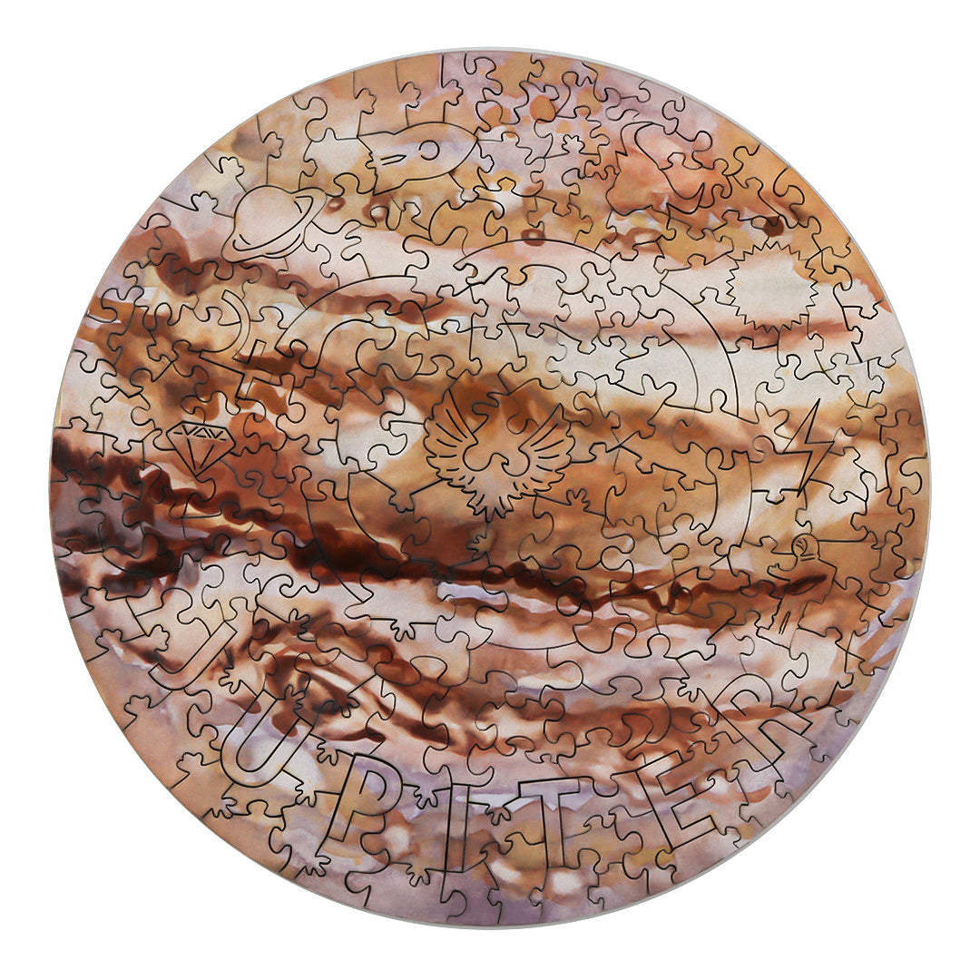 Space Planet Wooden Jigsaw Puzzle