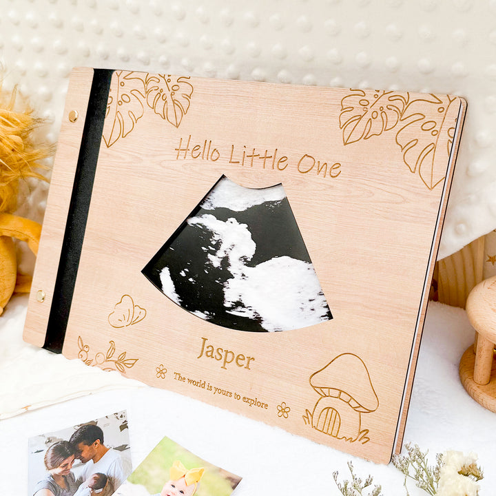 Personalized Baby Photo Album - Custom First Year Photo Album