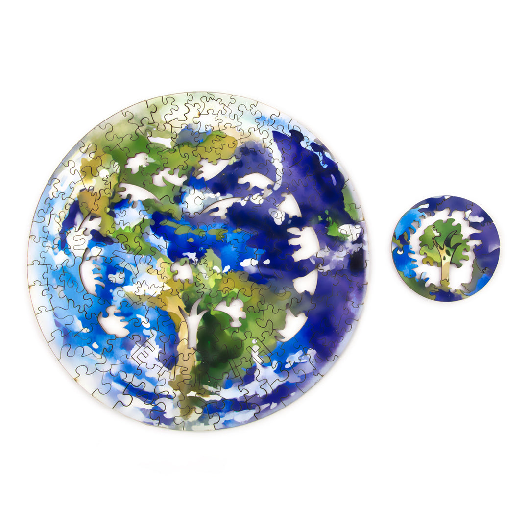 Space Planet Wooden Jigsaw Puzzle
