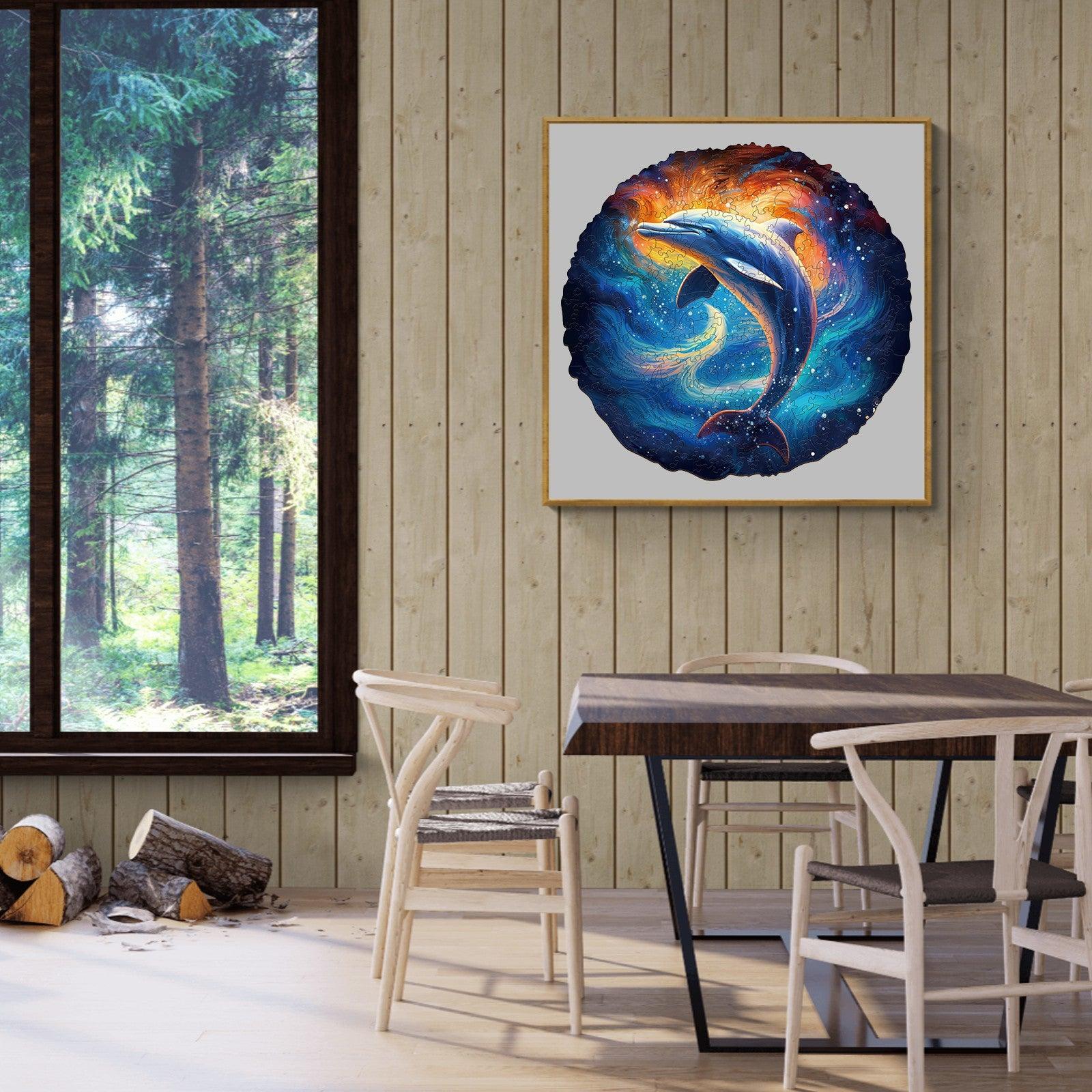 Dream Dolphin Wooden Jigsaw Puzzle