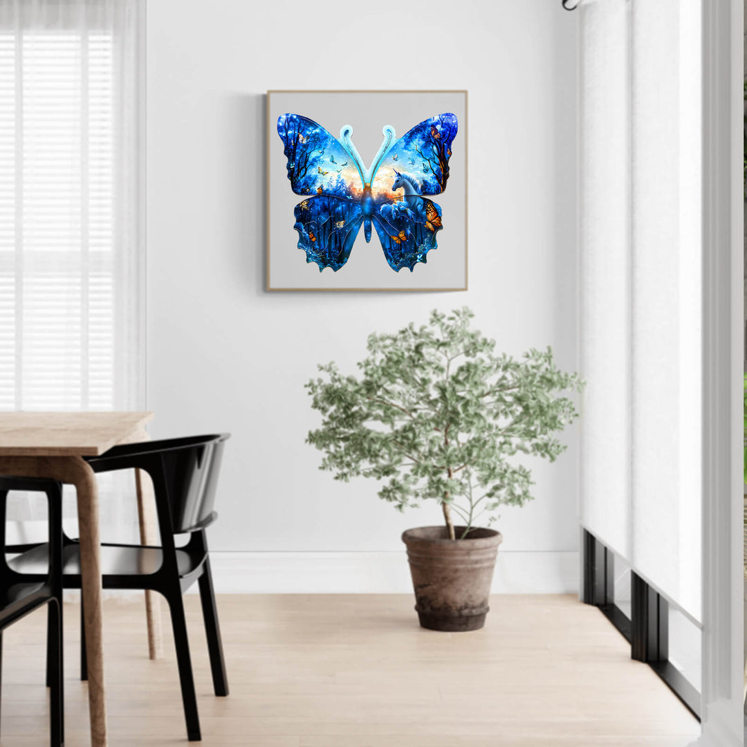 Butterfly Forest Wooden Jigsaw Puzzle