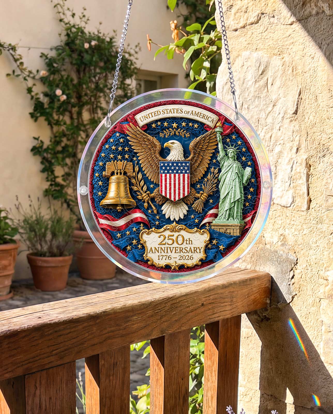 Acrylpuzzle-Sonnenfänger - Ruhm Amerikas