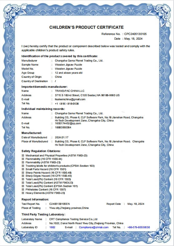 Certified Safe & Reliable