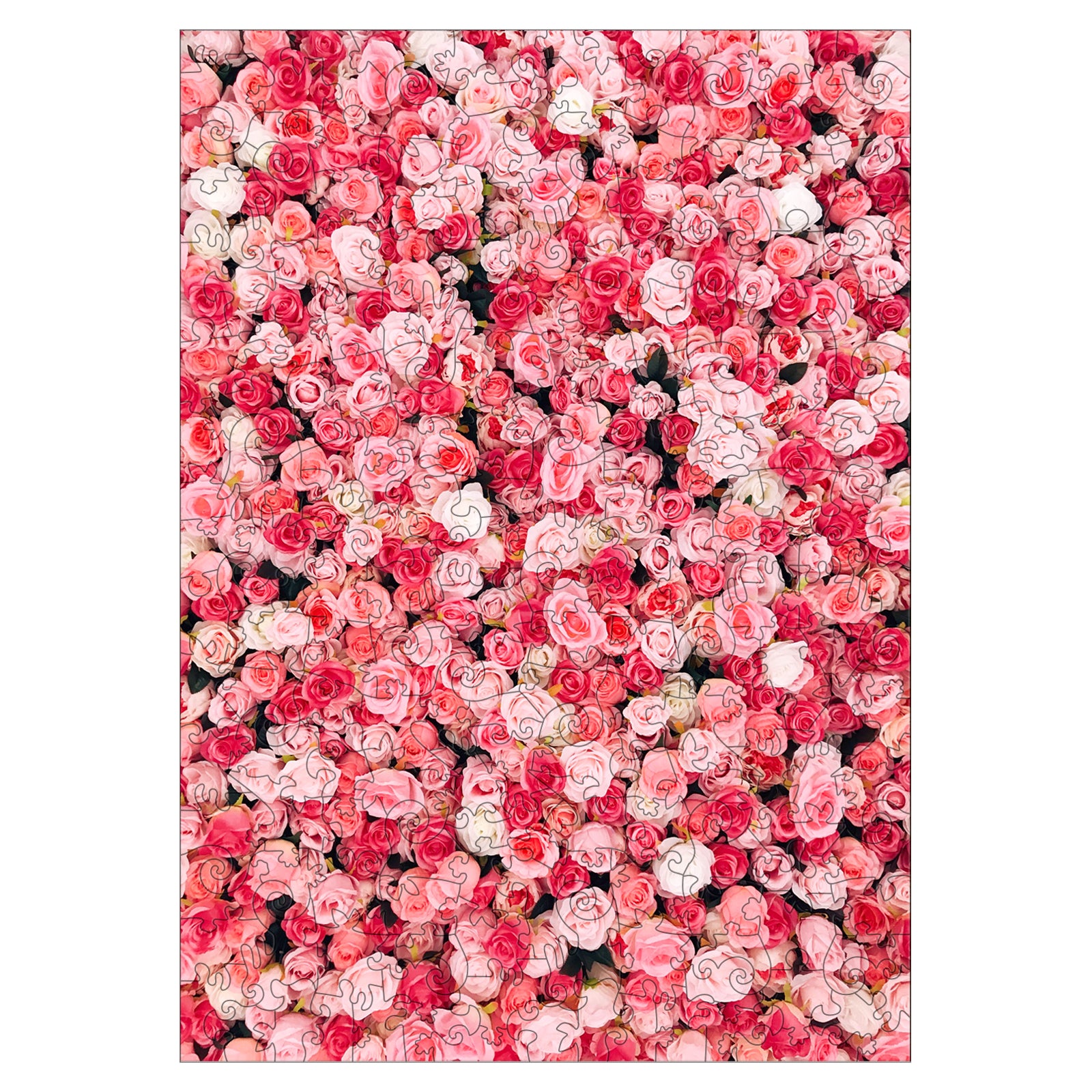 Rose Wooden Jigsaw Puzzle