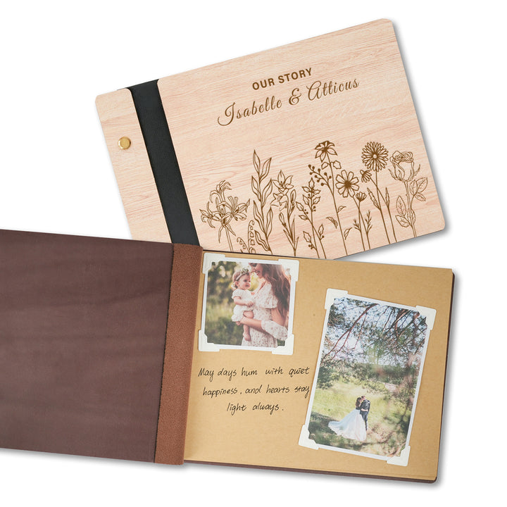 Elegant Wedding Photo Album - Best Wedding Gift