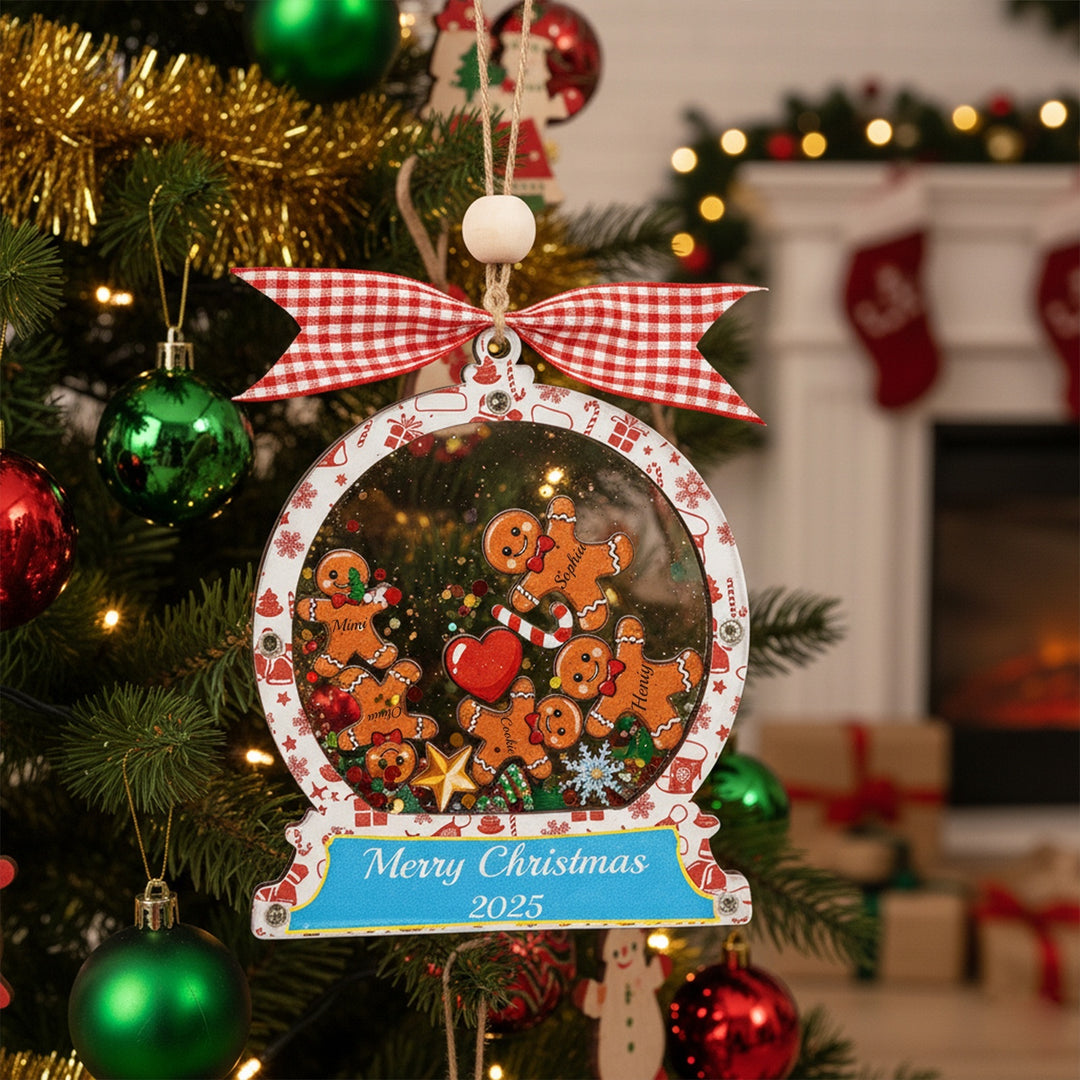 Christmas Rocking Pendant Gift-Gingerbread Man