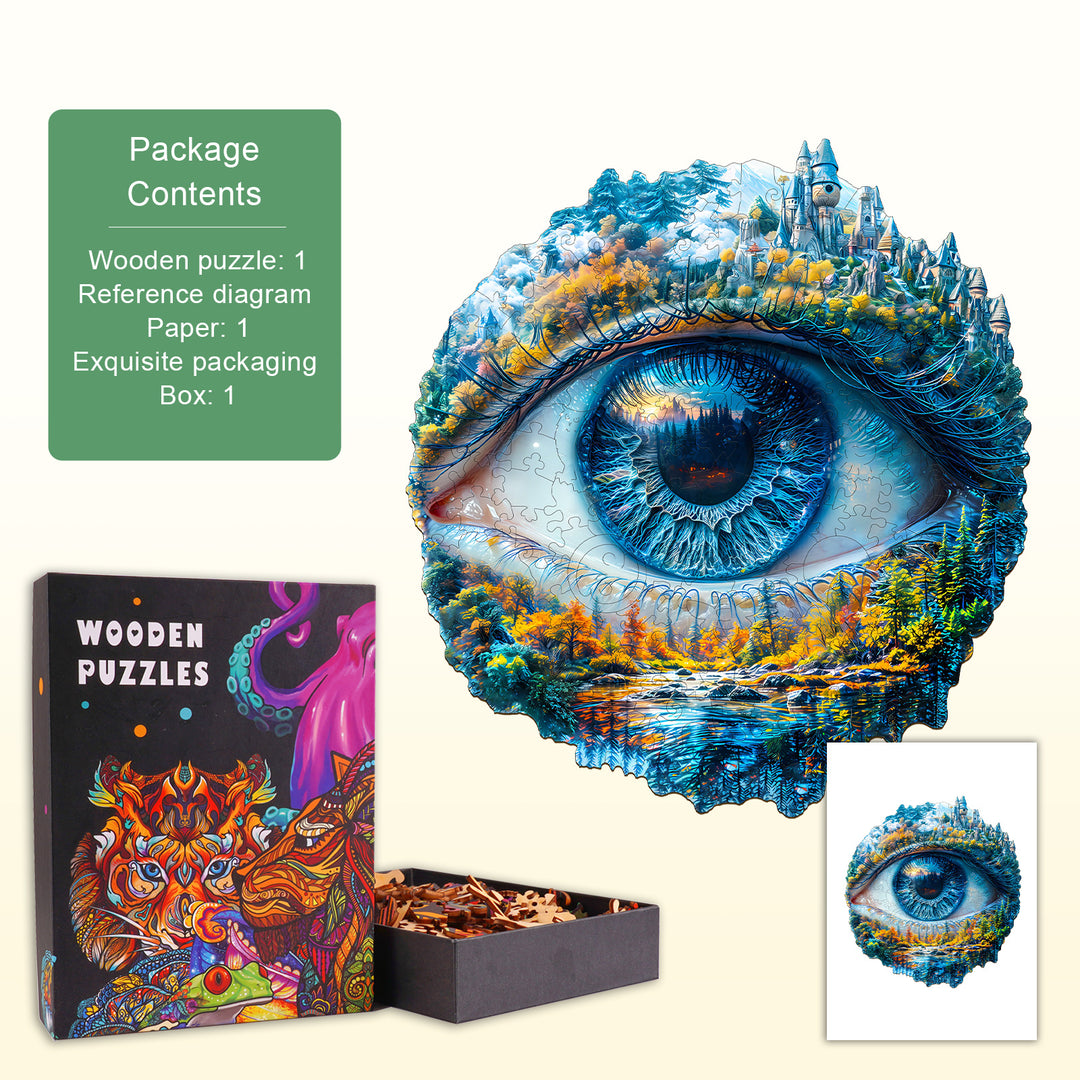 Eye of Nature Wooden Jigsaw Puzzle