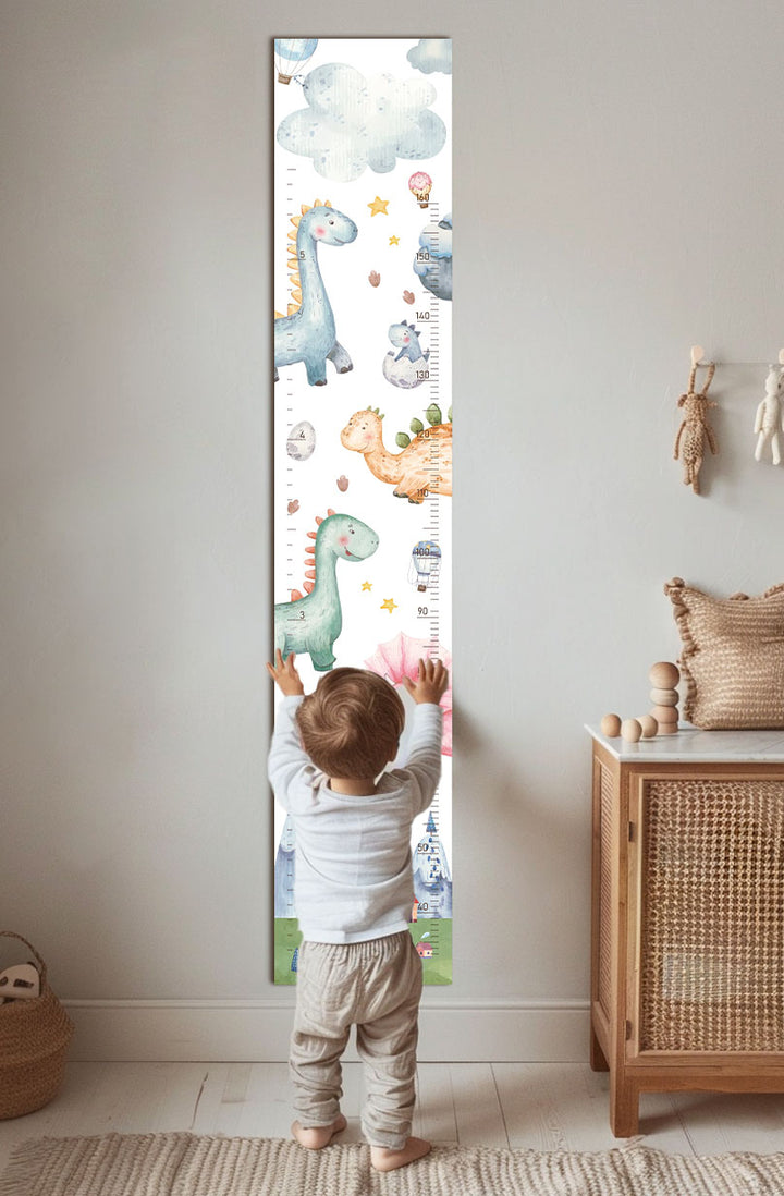 Wooden Dinosaur Growth Chart Height Ruler Clearance Sale