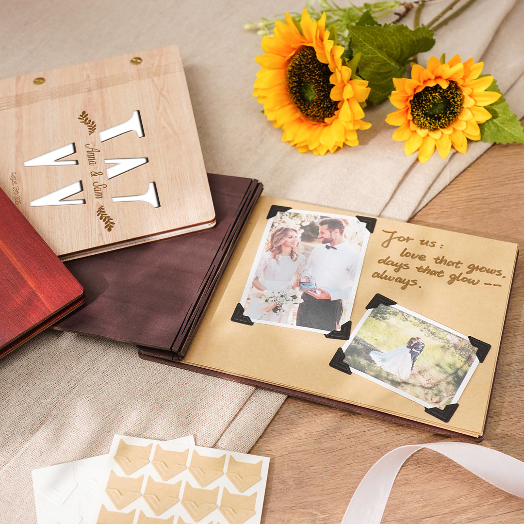 Wedding Photo Album - Custom Unique Photo Book
