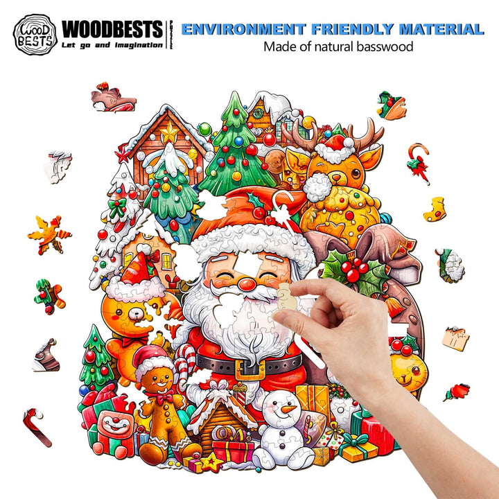 Christmas Cheer-1 Wooden Jigsaw Puzzle - Woodbests