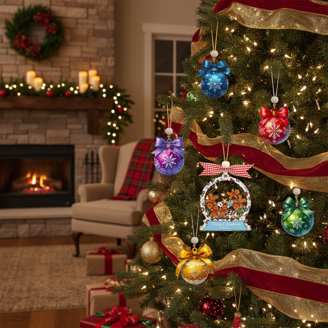 Christmas Rocking Pendant Gift-Gingerbread Man