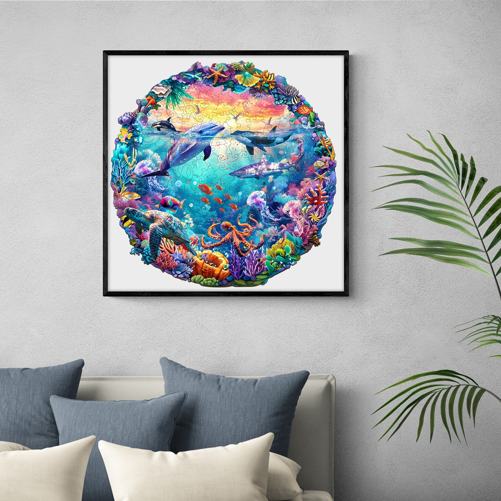 WOODBESTS | Sea World Wooden Puzzle – Woodbests