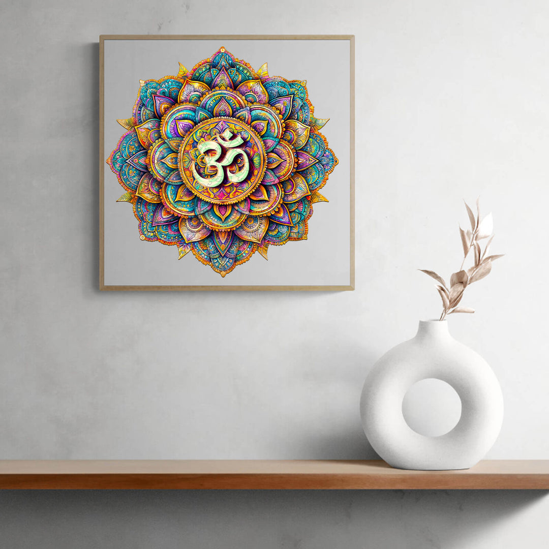 3D Mandala Wooden Jigsaw Puzzle