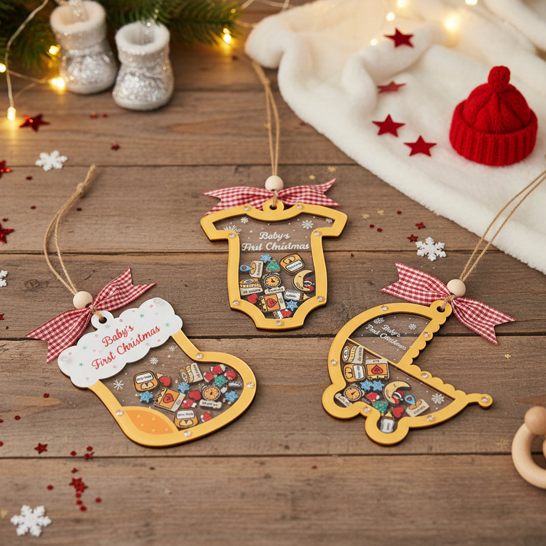 Christmas Baby Rocking Pendant Gift