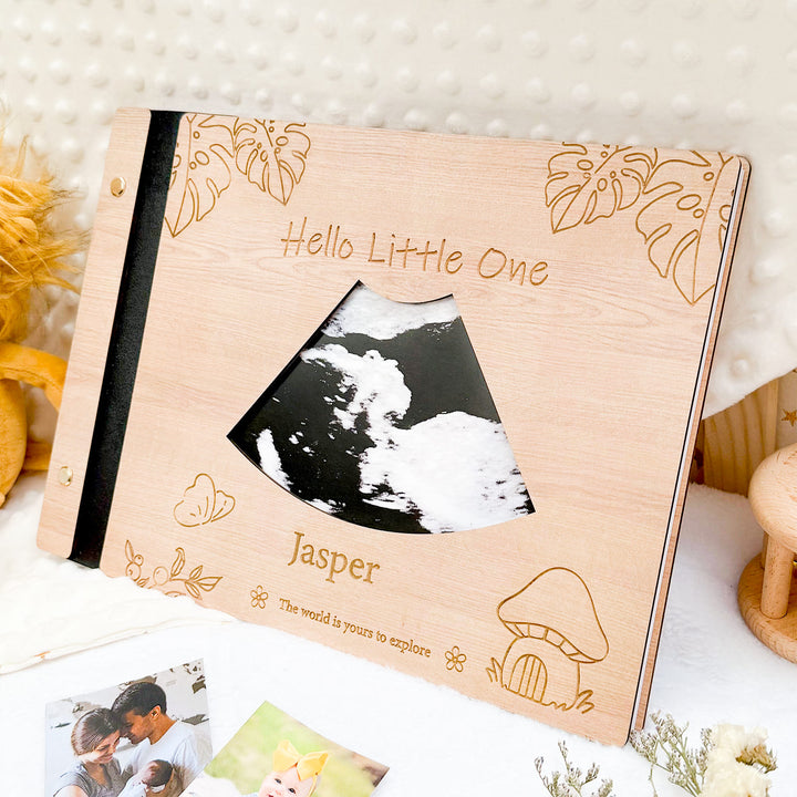 Personalized Baby Photo Album - Custom First Year Photo Album