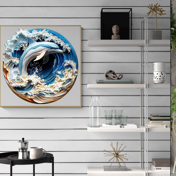 3D Dolphin-1 Wooden Jigsaw Puzzle