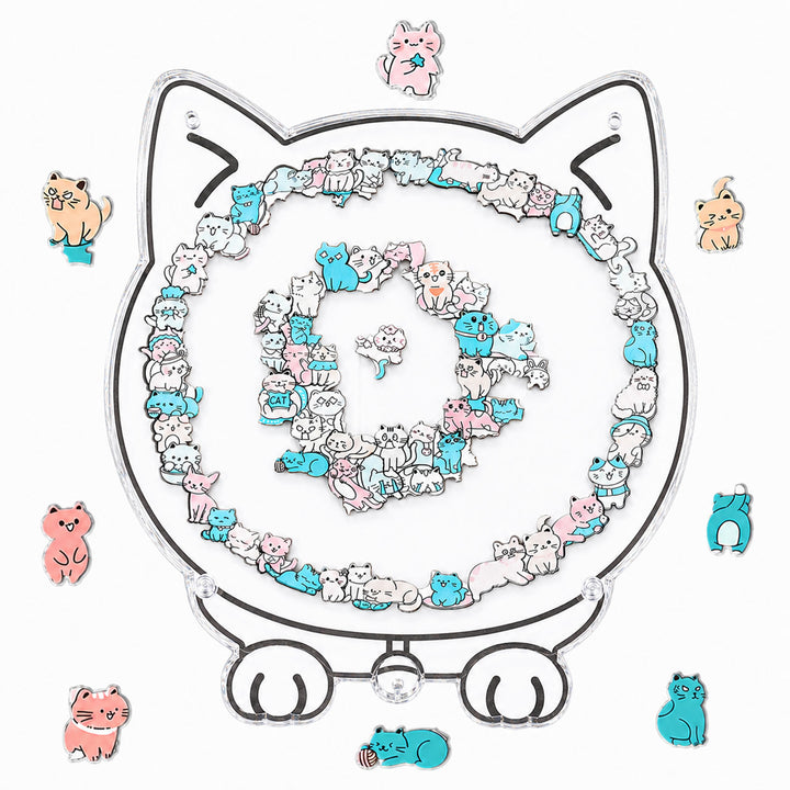 Acrylic Jigsaw Puzzle Suncatcher - Home of Kittens