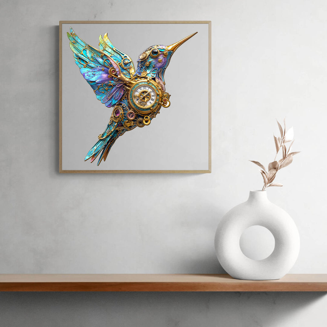 3D Mechanical Hummingbird Wooden Jigsaw Puzzle