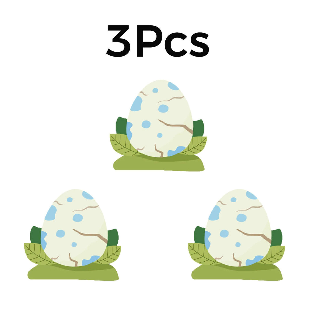 Dinosaur Egg Stickers-3pcs