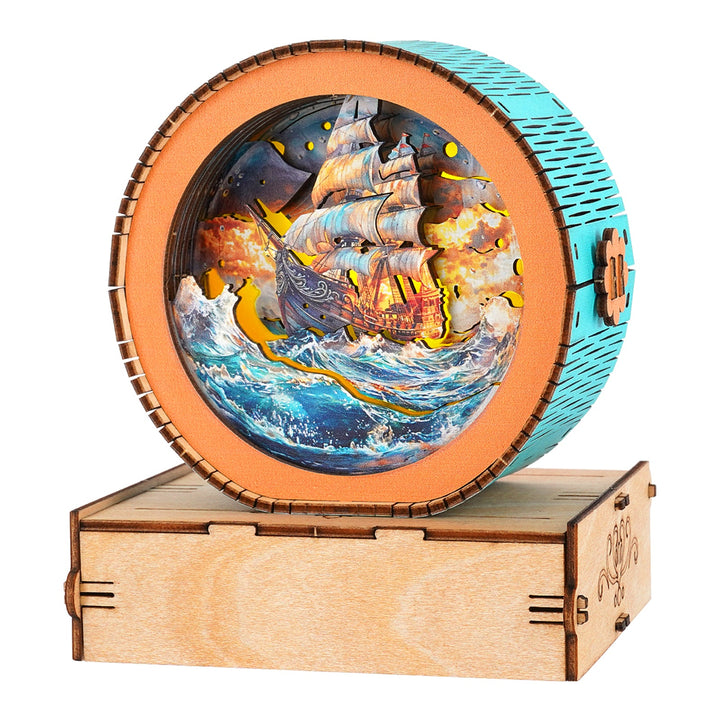 “Intrepid Explorer” Kit - 3D Wooden Puzzle Night Light