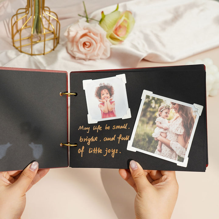 Wedding Wooden Carved Photo Album - Personalized Gift