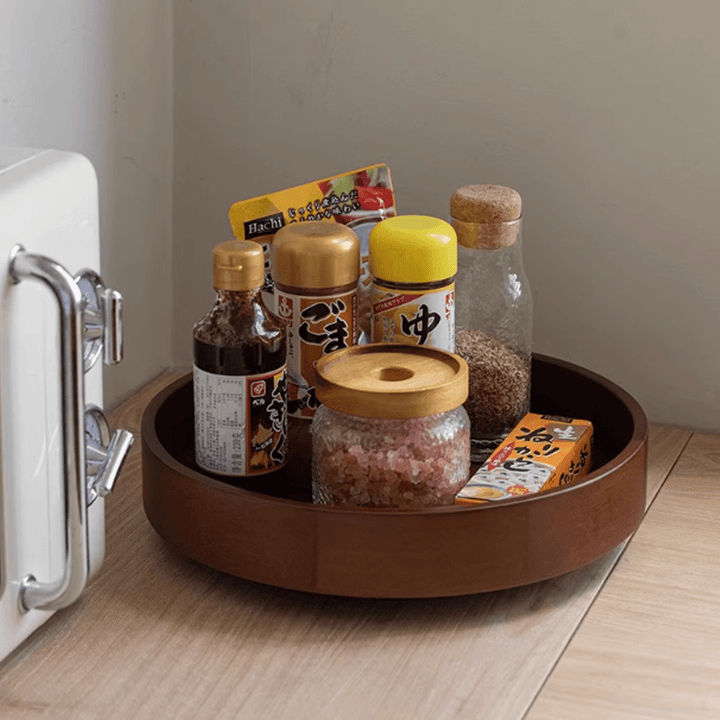 Multifunctional Rotating Storage Tray