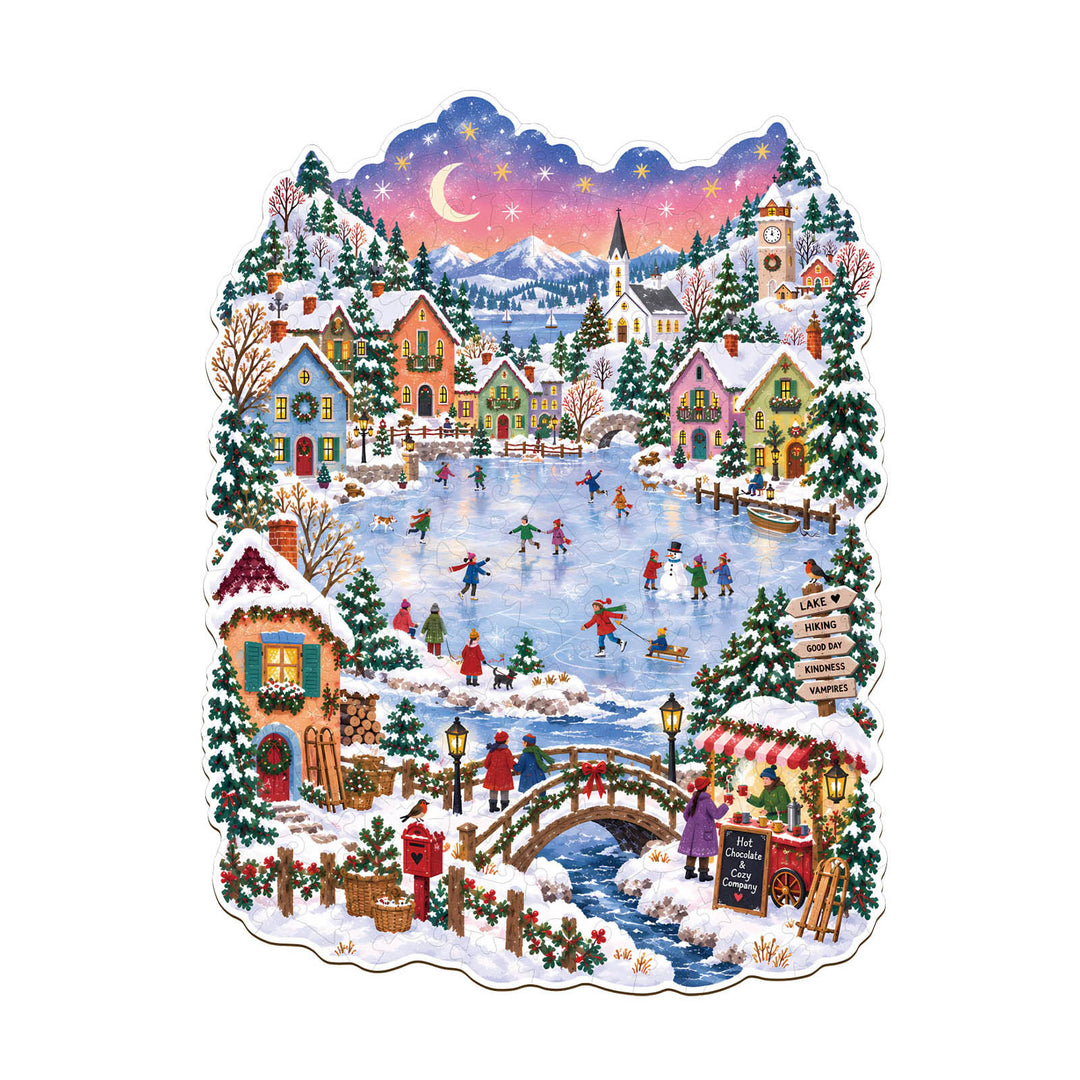 Winter Fairytale Wooden Jigsaw Puzzle