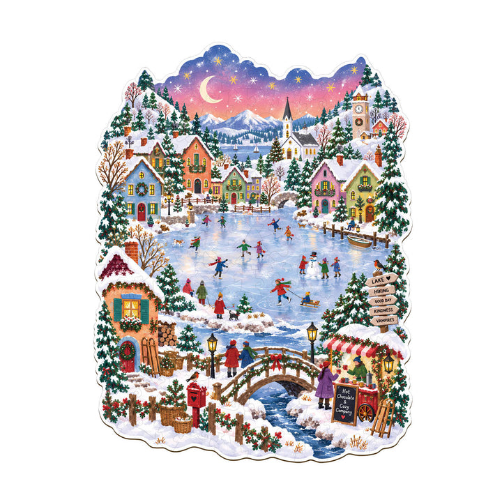 Winter Fairytale Wooden Jigsaw Puzzle