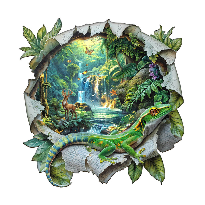 Puzzle en bois Paper World