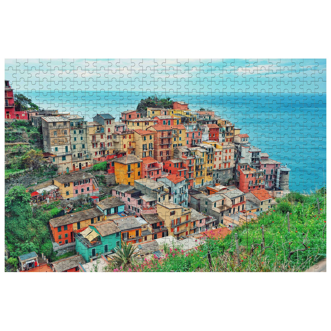 Seaside Village 500 / 1000 Piece Puzzle