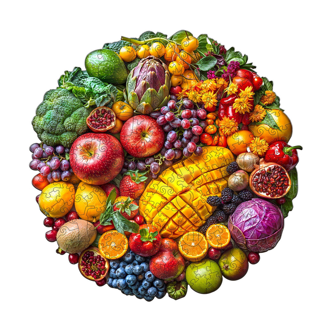 Nature Bounty Wooden Jigsaw Puzzle