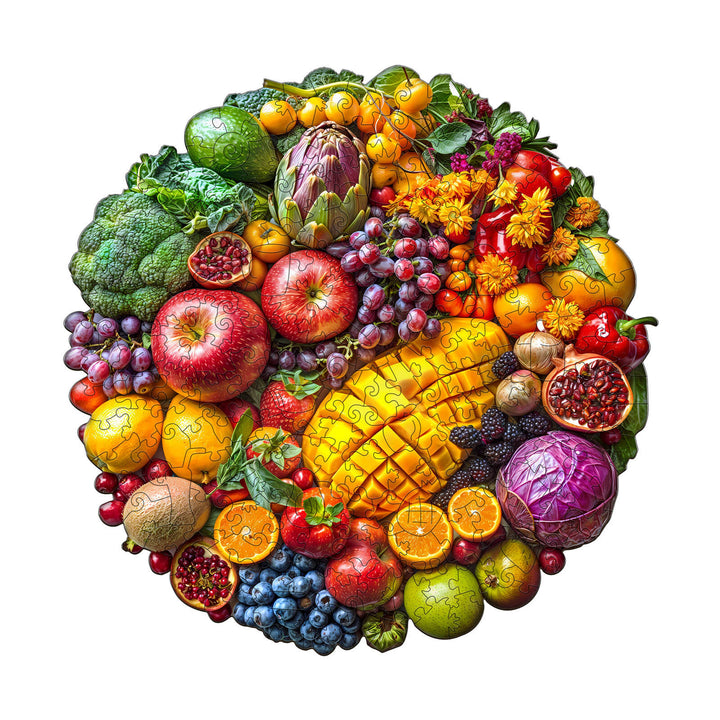 Nature Bounty Wooden Jigsaw Puzzle