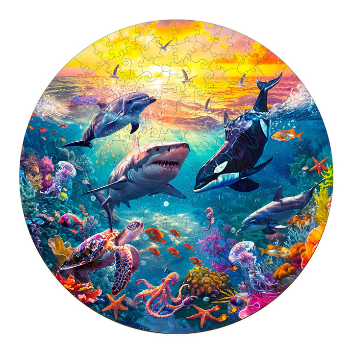 Underwater World Wooden Jigsaw Puzzle