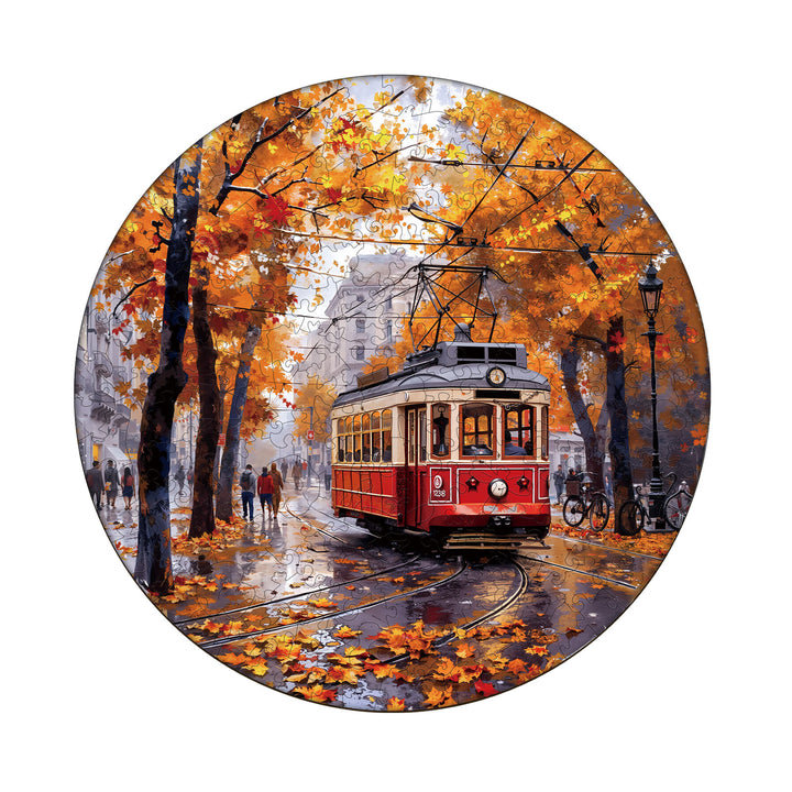 Golden Journey Wooden Jigsaw Puzzle