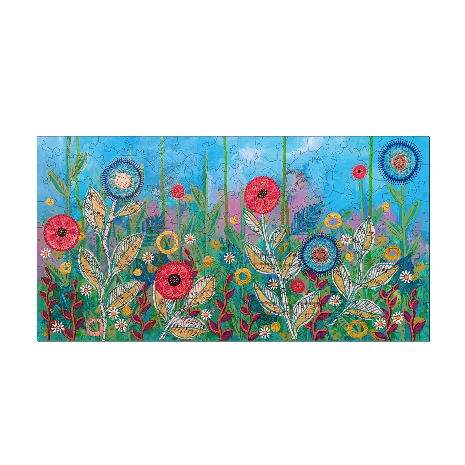 Jardín de Amapolas - Por el Artista Nicholas John VARDAXIS