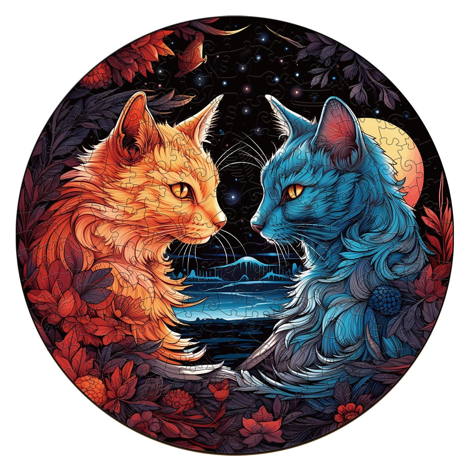Yin Yang Puzzle | Spiritual & Cultural Wooden Puzzle – Woodbests