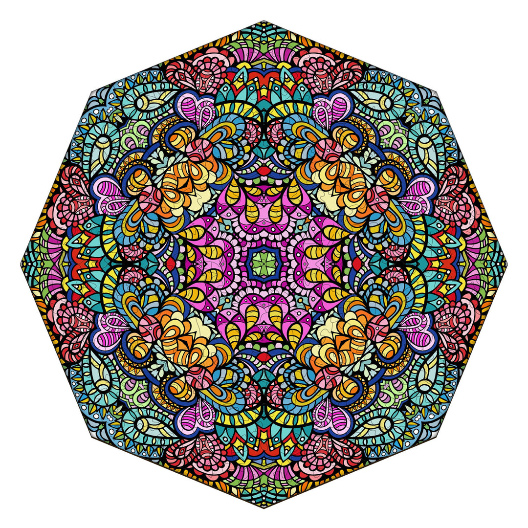 Sicilian Ceramics Mandala - By Artist Lori Anne McKague