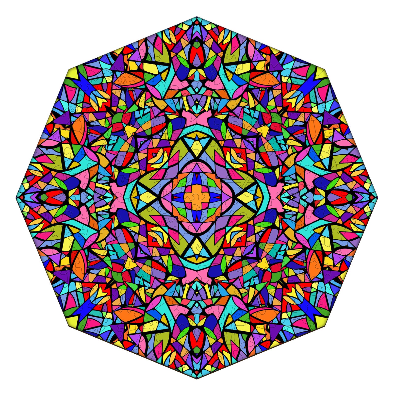 Shattered Prism Mandala - By Artist Lori Anne McKague