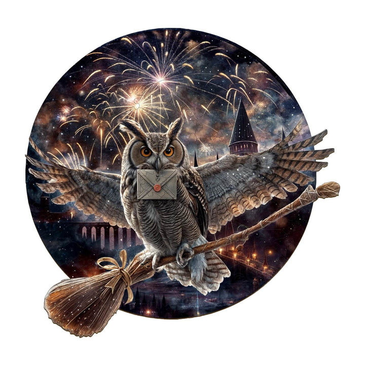 Magic Owl Wooden Jigsaw Puzzle