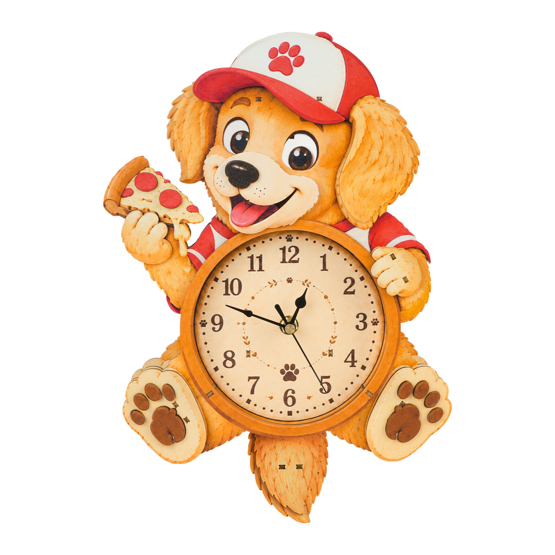 Pegasus – DIY Holz-Uhr, 3D Puzzle-Bastelset