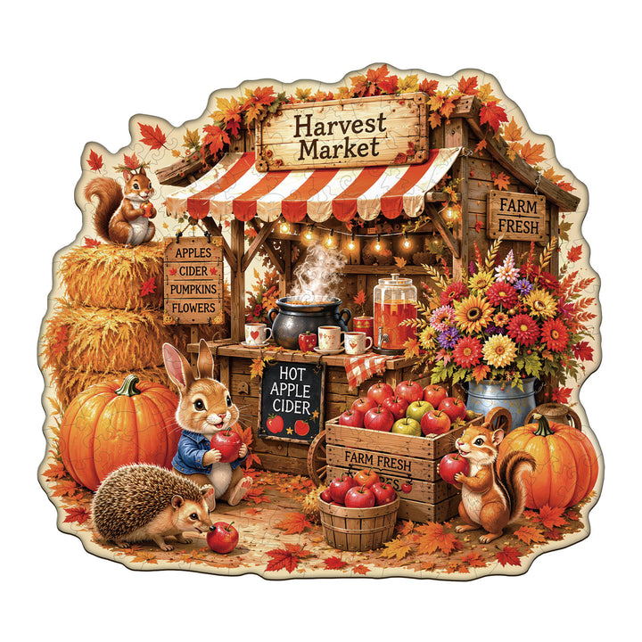 Apple Corner Wooden Jigsaw Puzzle
